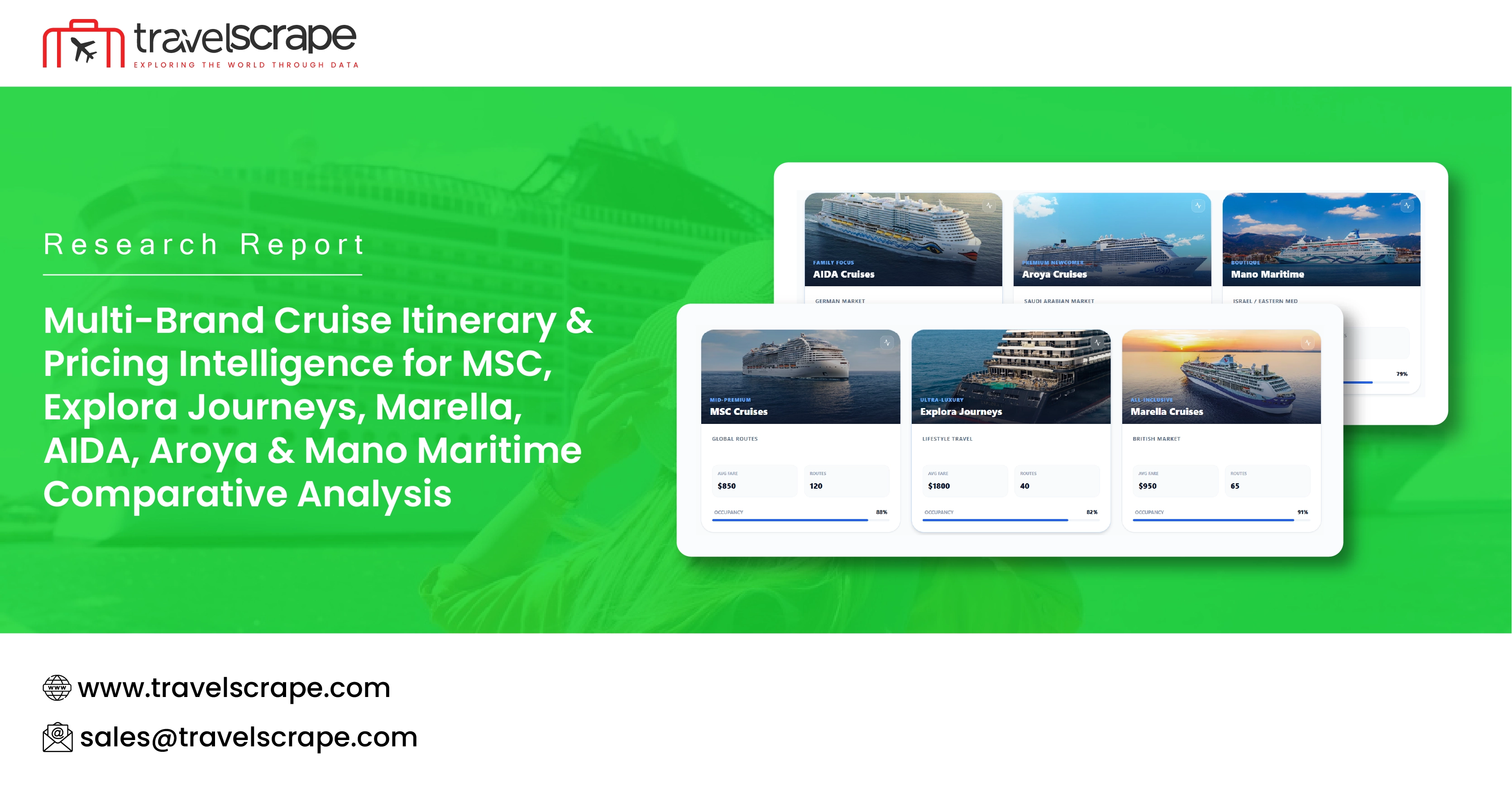 Multi-Brand Cruise Itinerary & Pricing Intelligence